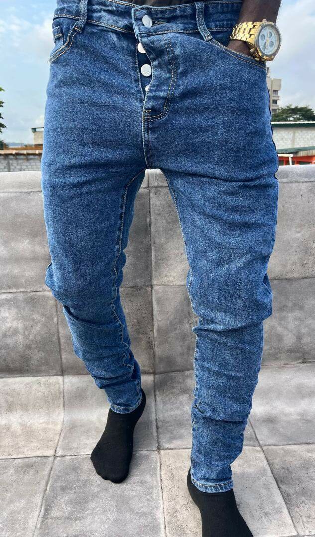 Jean cargo stylé pour hommes