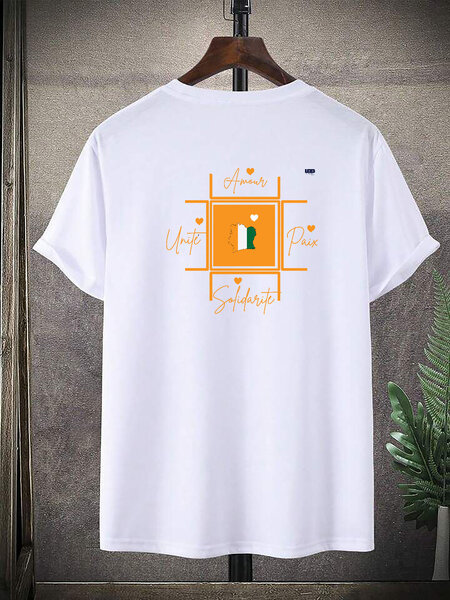 T-shirt imprimé Unisexe