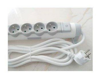 Multiprise Parafoudre Avec Protection Contre Les Surcharges 4 Prises