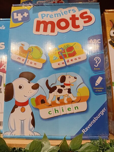 Jeu éducatif Premiers mots