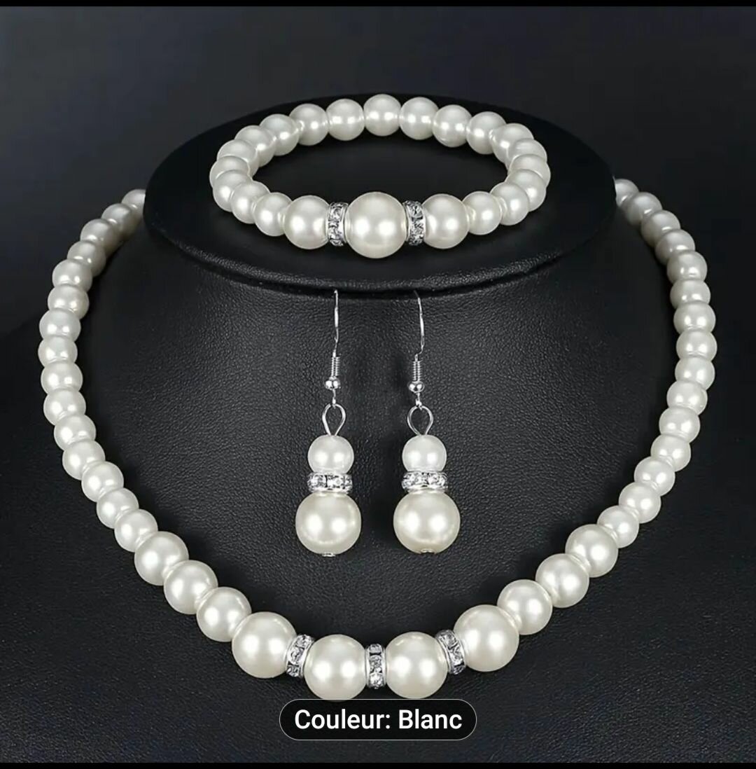 Trio bijou élégant