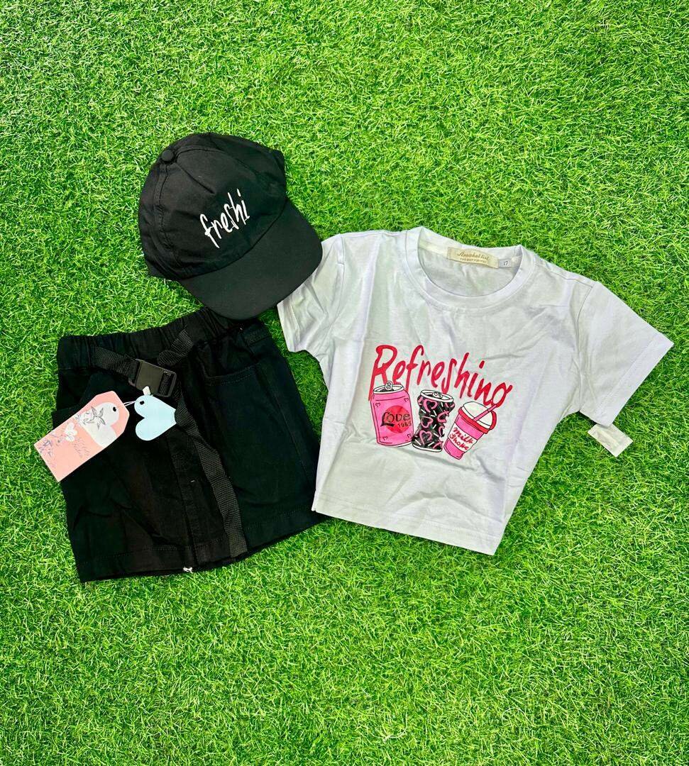 Ensemble T-shirt et Casquette Enfant