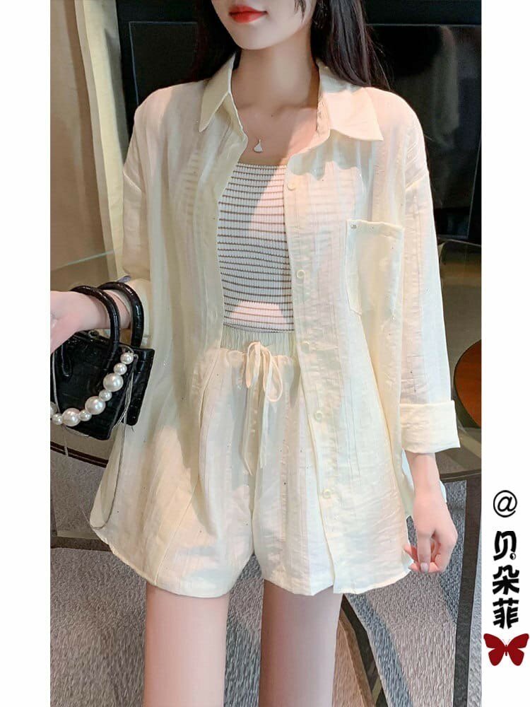 Летний Костюм тройка