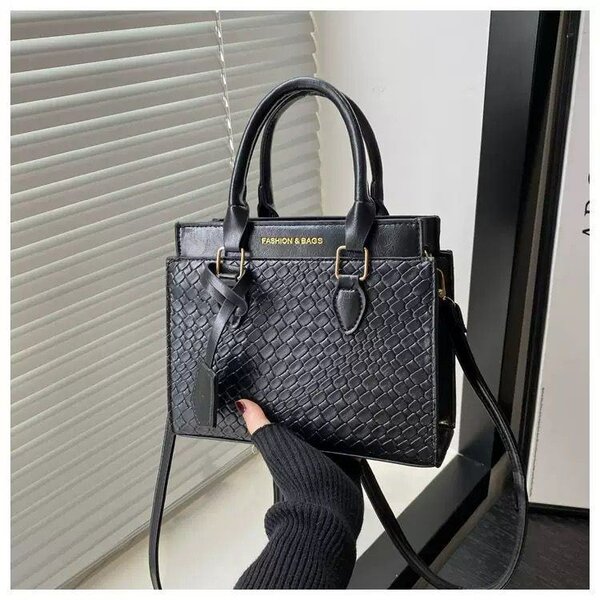 Sac à main texturé élégant