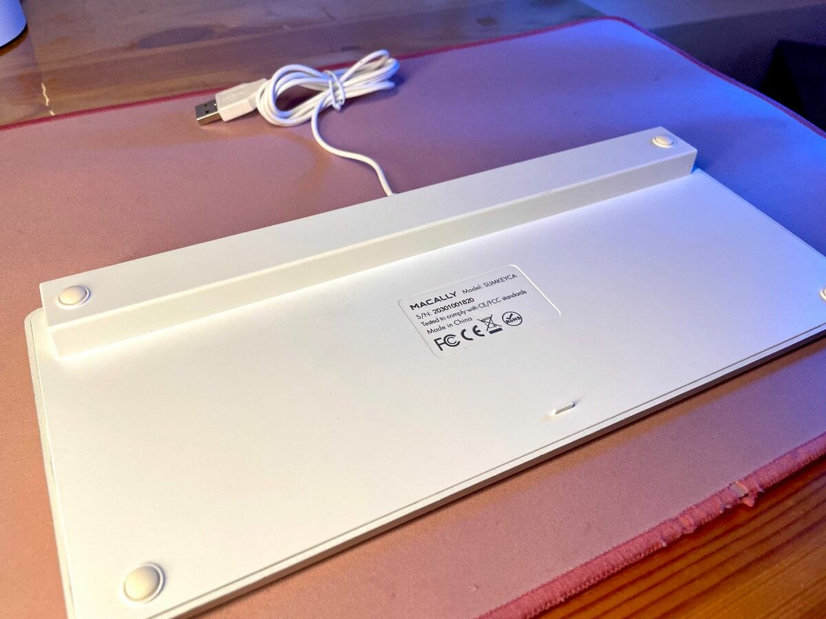 Клавиатура Macally Slimkeyca