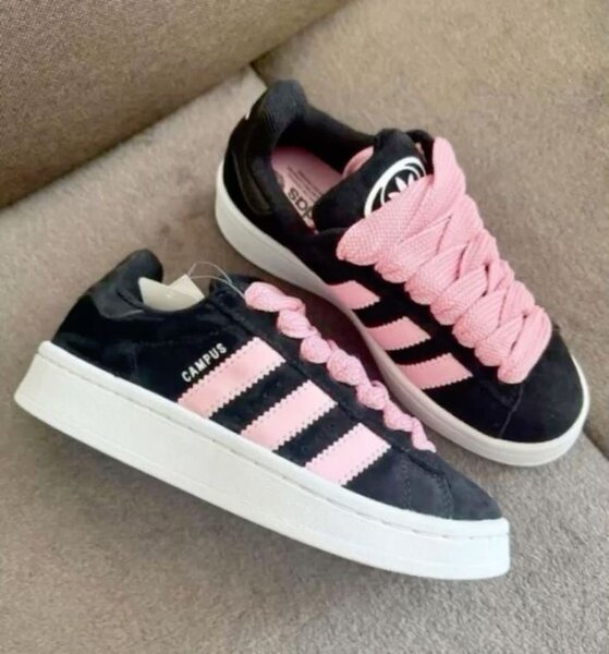 Campus Adidas noire et rose
