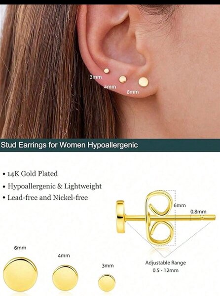 Magnetic earrings