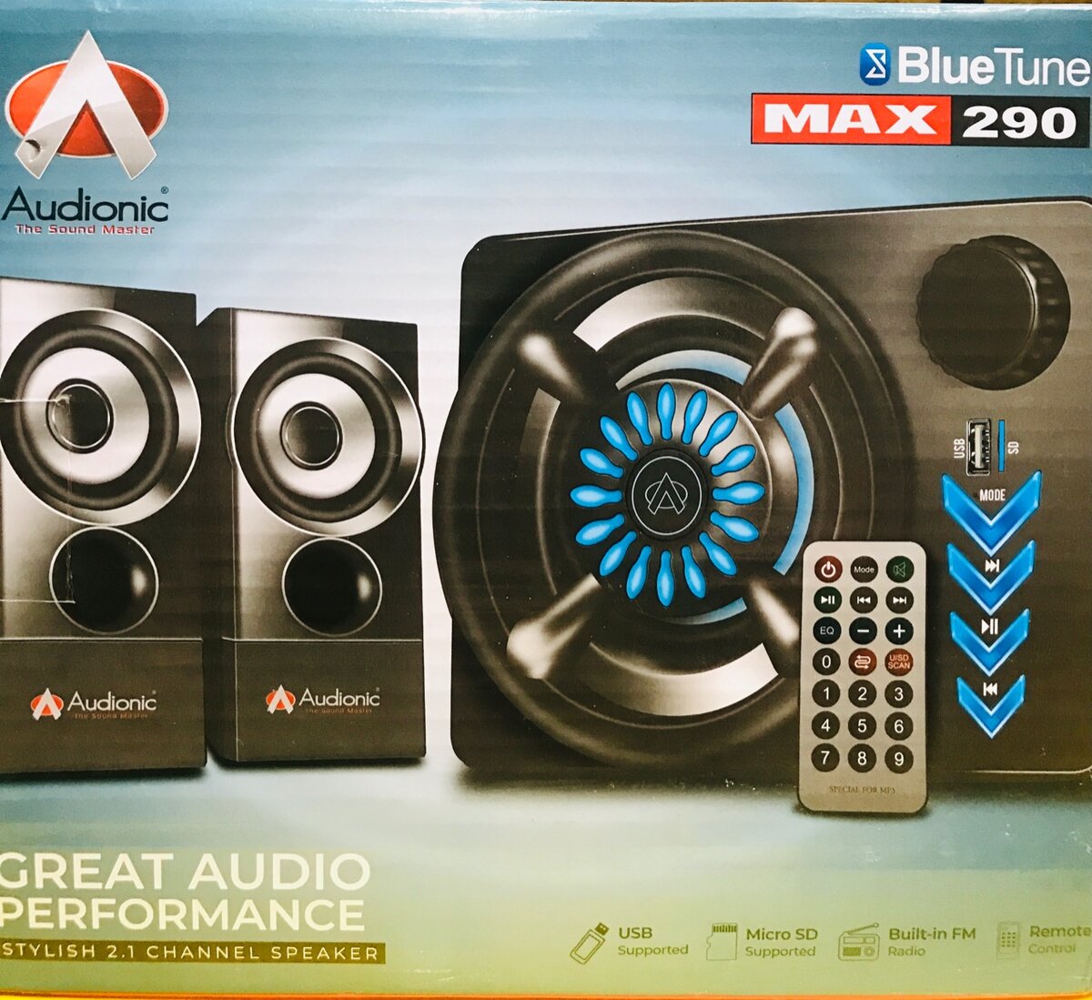 Audionic Max 290 Speakers