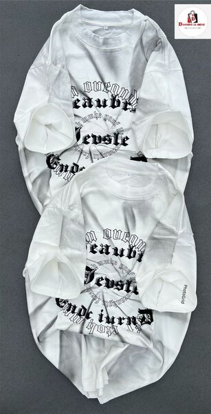 T-shirt Blanc Unisexe Design