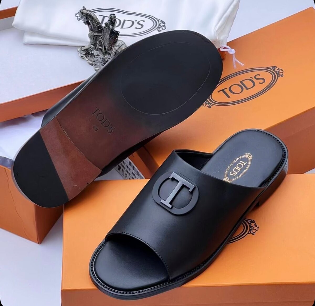 Sandales en cuir élégantes