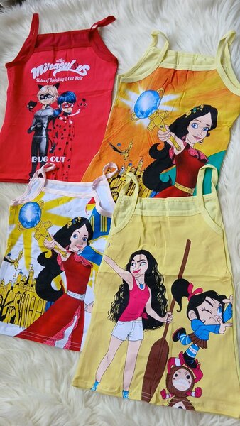 Robe d'été colorée pour filles