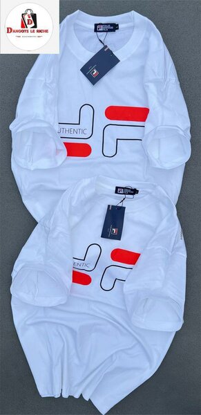 T-Shirt Authentique Homme Blanc