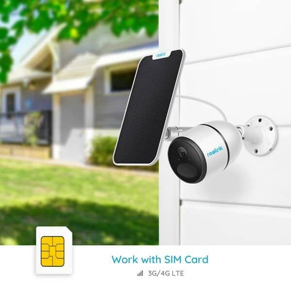 Reolink Wireless 4G Sim Cctv Camera GO 1080p Solar