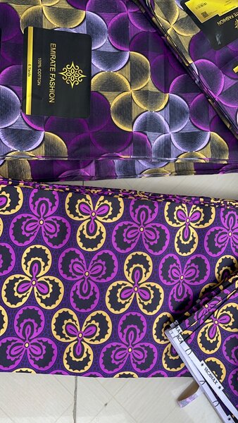 Tissu Wax Africain Coloré