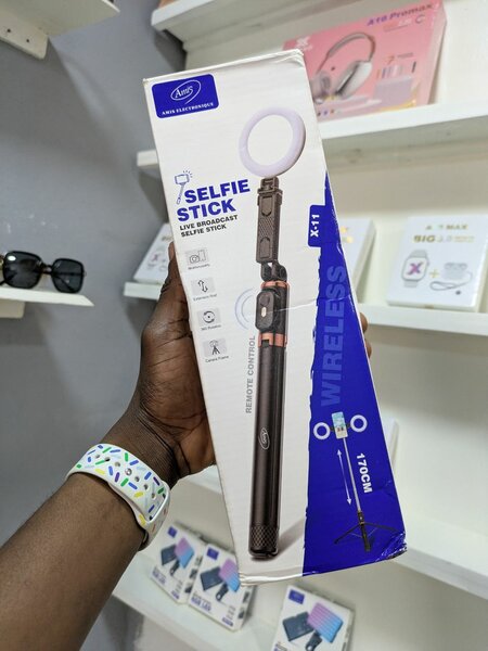 Perche à selfie sans fil