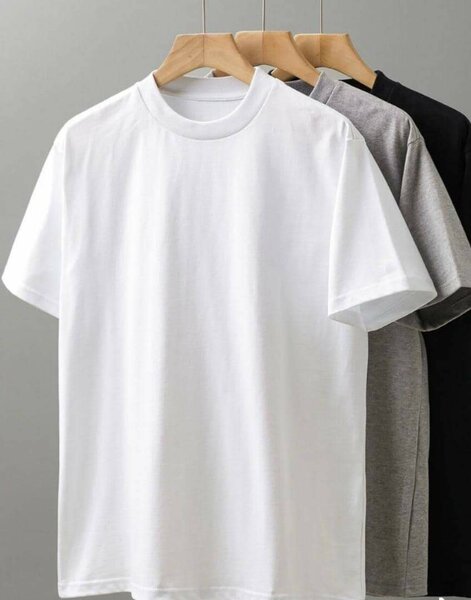 Lot de T-shirts en coton pour hommes