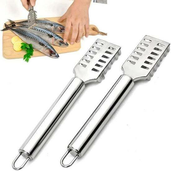 Déseur d'écailles poisson inox