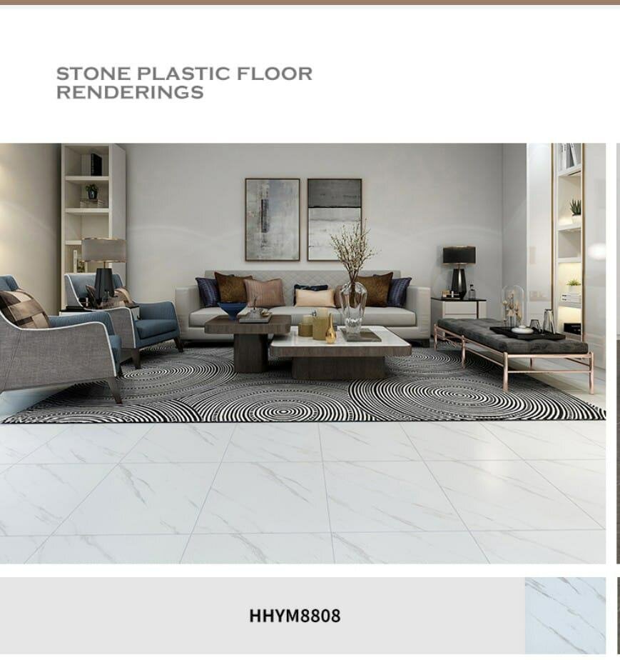 Plancher PVC Effet Bois et Marbre