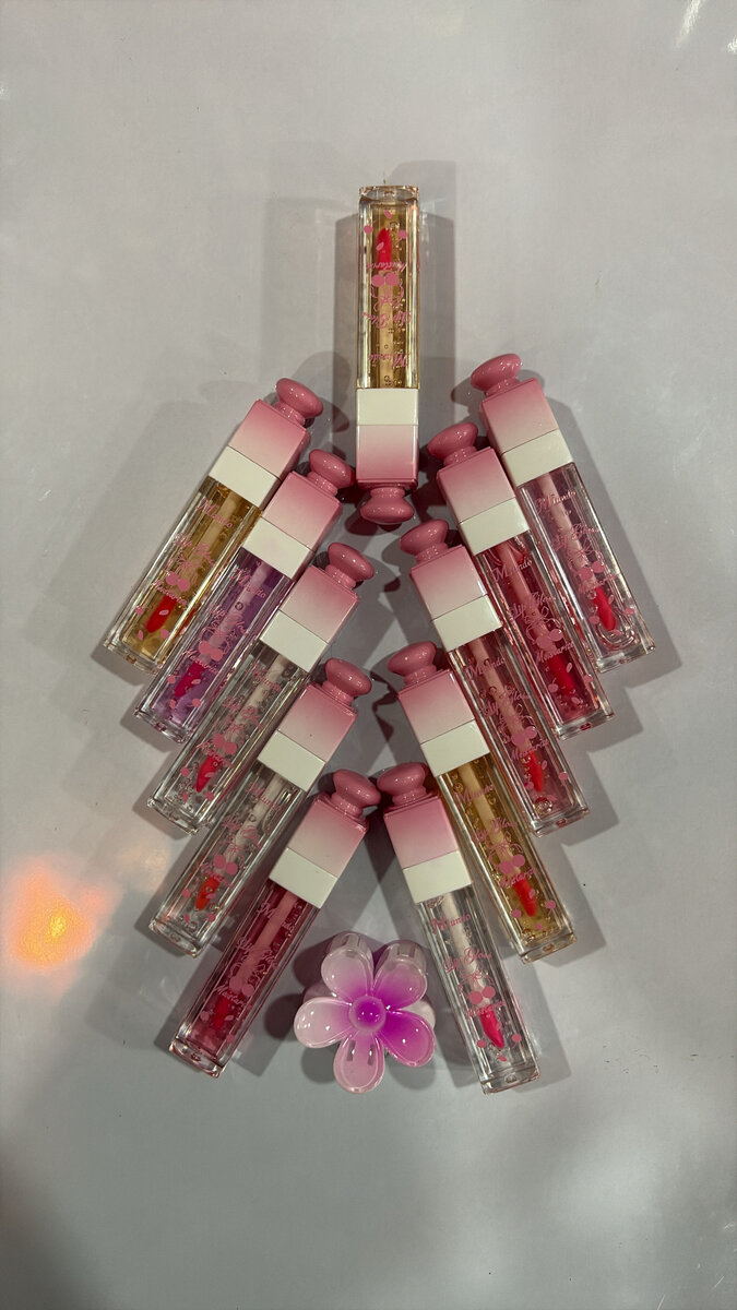 Ensemble de maquillage floral