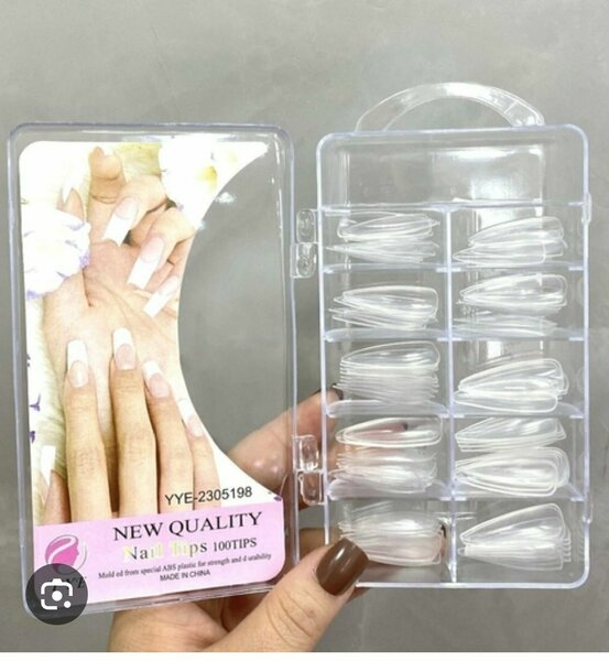 Tips faux ongles 100 pièces