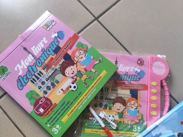 Livre électronique rechargeabl