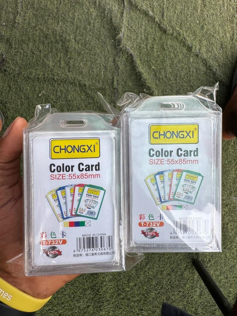 Plastic ID Card Holder