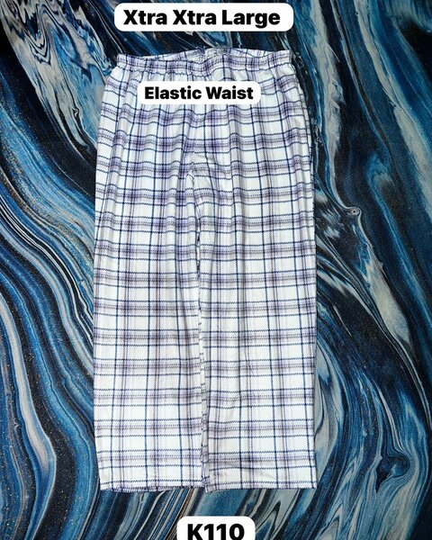 Women's cozy checkered pajama pants