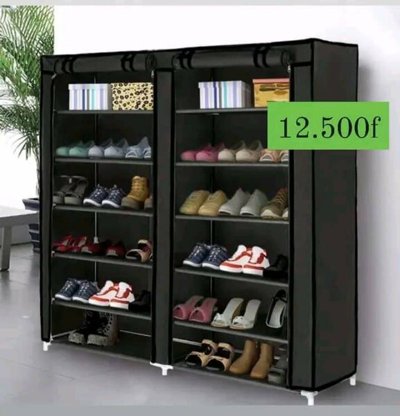 Étagère de chaussures à 12 niveaux
