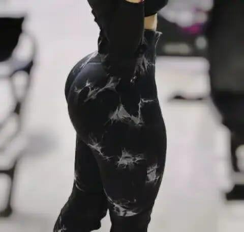 Tie and dye leggings