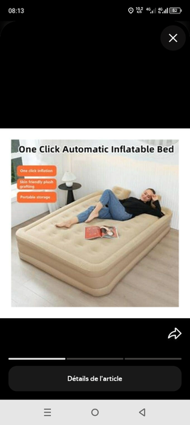 Lit Gonflable Automatique