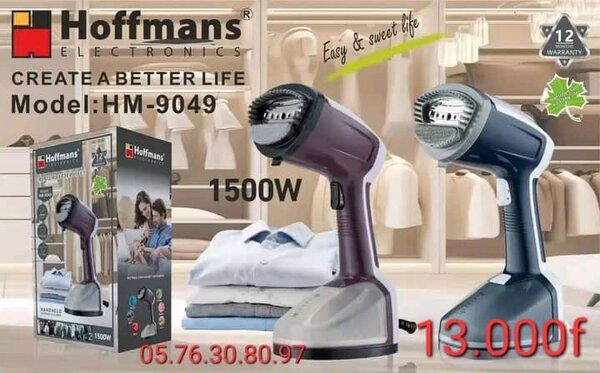 Défroisseur vapeur 1500W Hoffmans