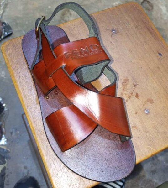 Sandales en cuir élégantes