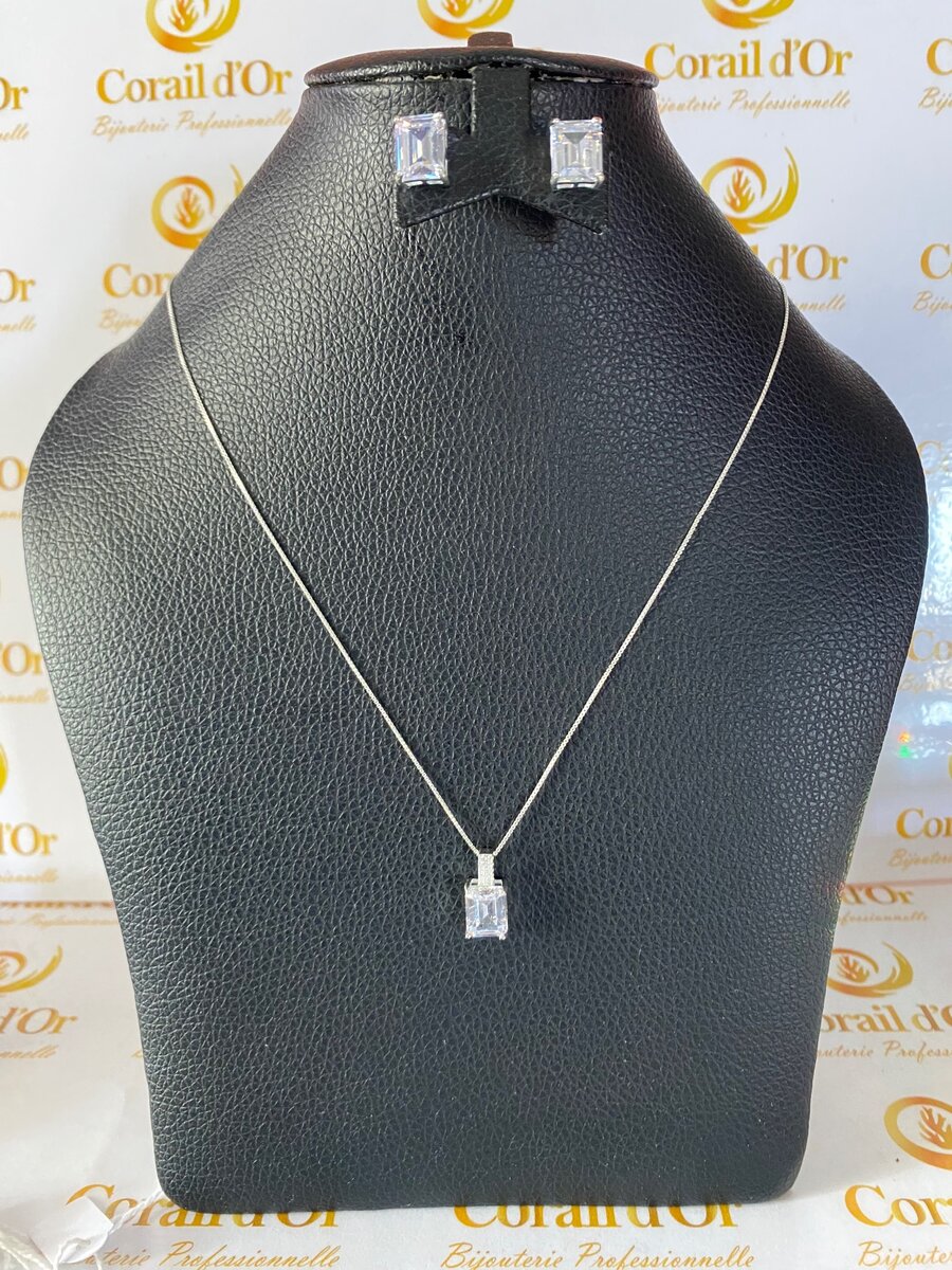 Ensemble femme serti de Zircon
