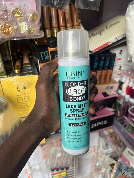 Spray fixant pour dentelle