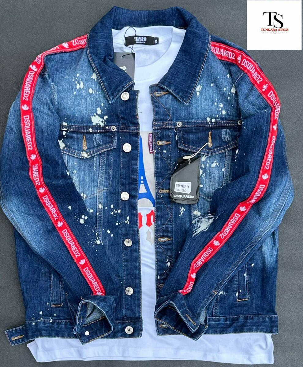 Veste en jean tendance