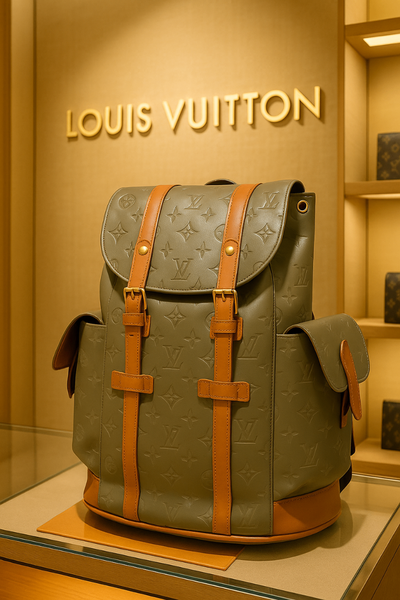 Sac à dos en cuir élégant