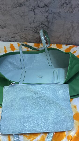 Sac fourre-tout vert élégant