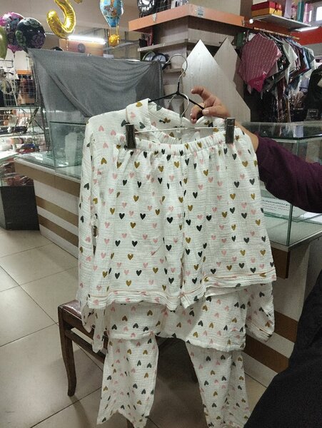 Пижама муслиновые 100хлопок