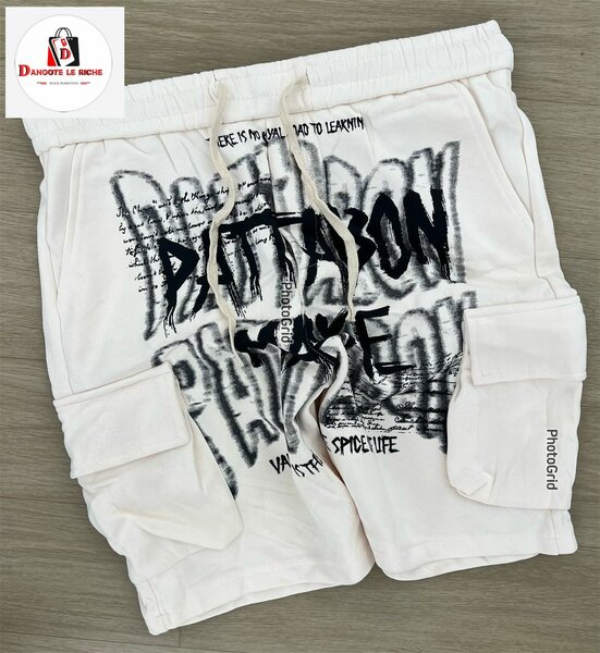 Shorts décontractés graffiti