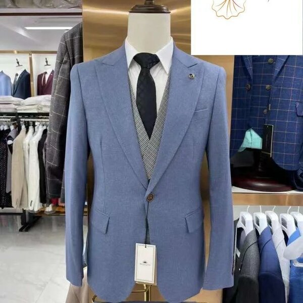 Men's suit blue