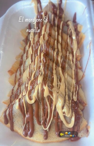 Crêpes El mordjene et nutella
