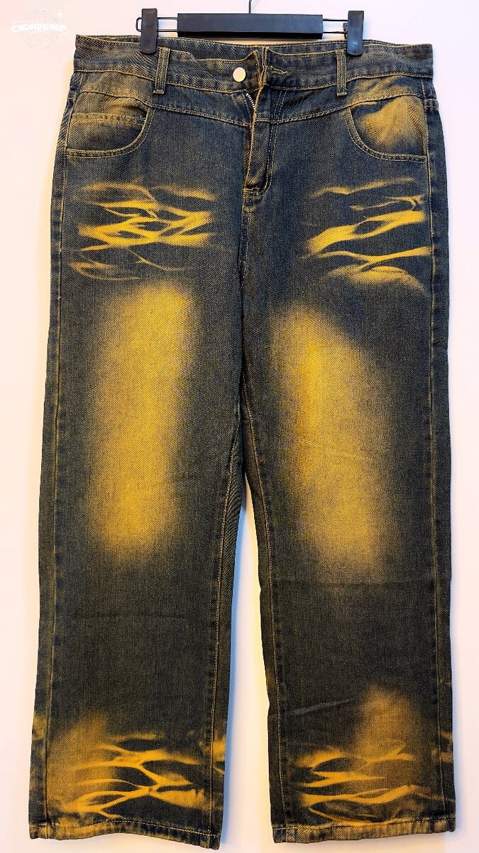 Jean délavé tendance homme