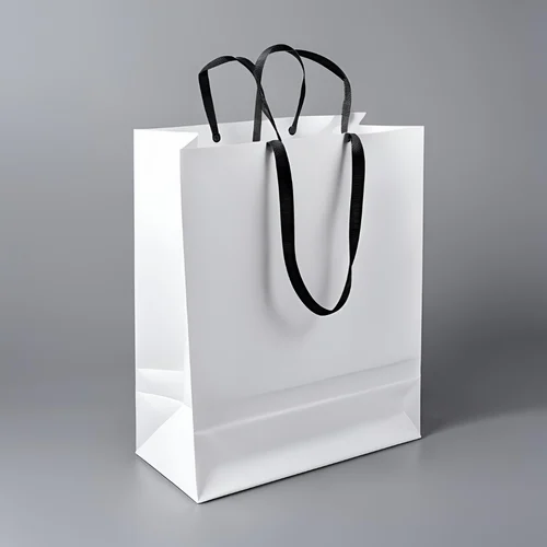 White shopping bag