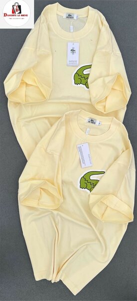 T-shirt unisexe avec logo crocodile