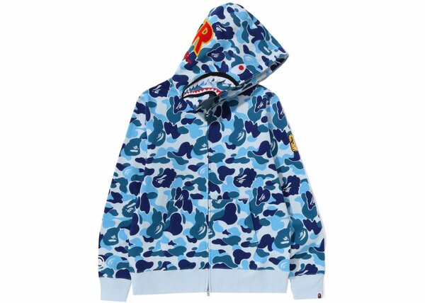 Bape capuche camouflage requin