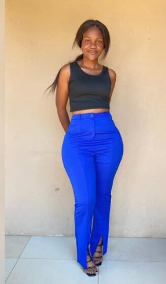 Women's blue trousers S,M,L,XL,2XL