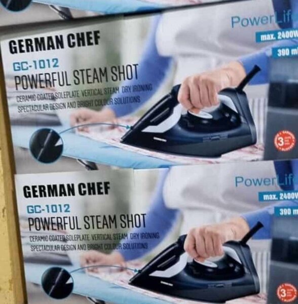 German chef powerful iron 2400w