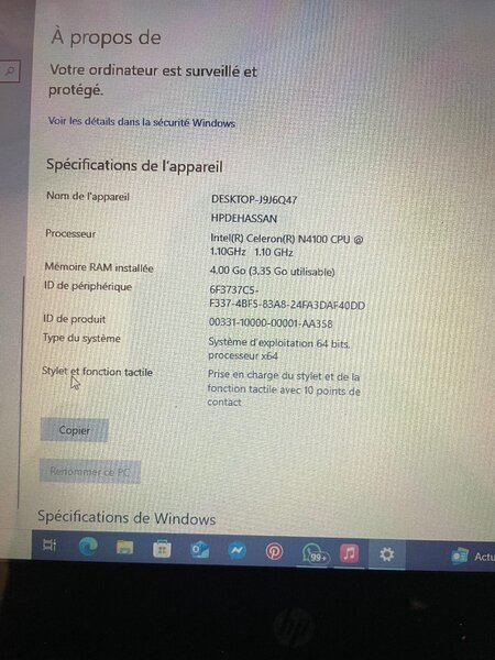 HP PROBOOK X360 G3 EE