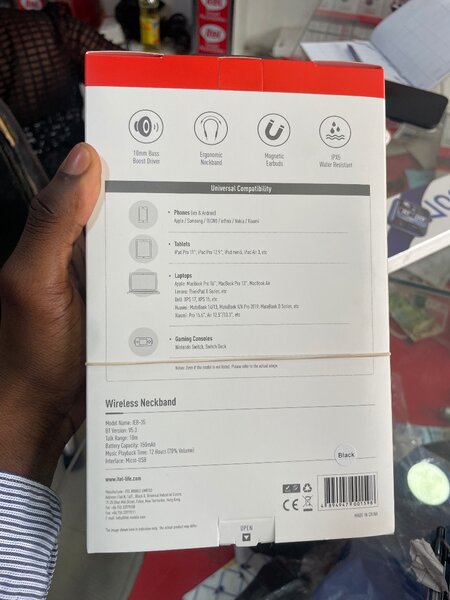 Itel Wireless Neckband