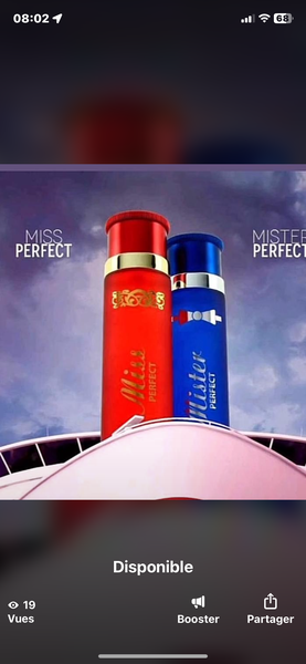 Parfums Miss & Mister Perfect